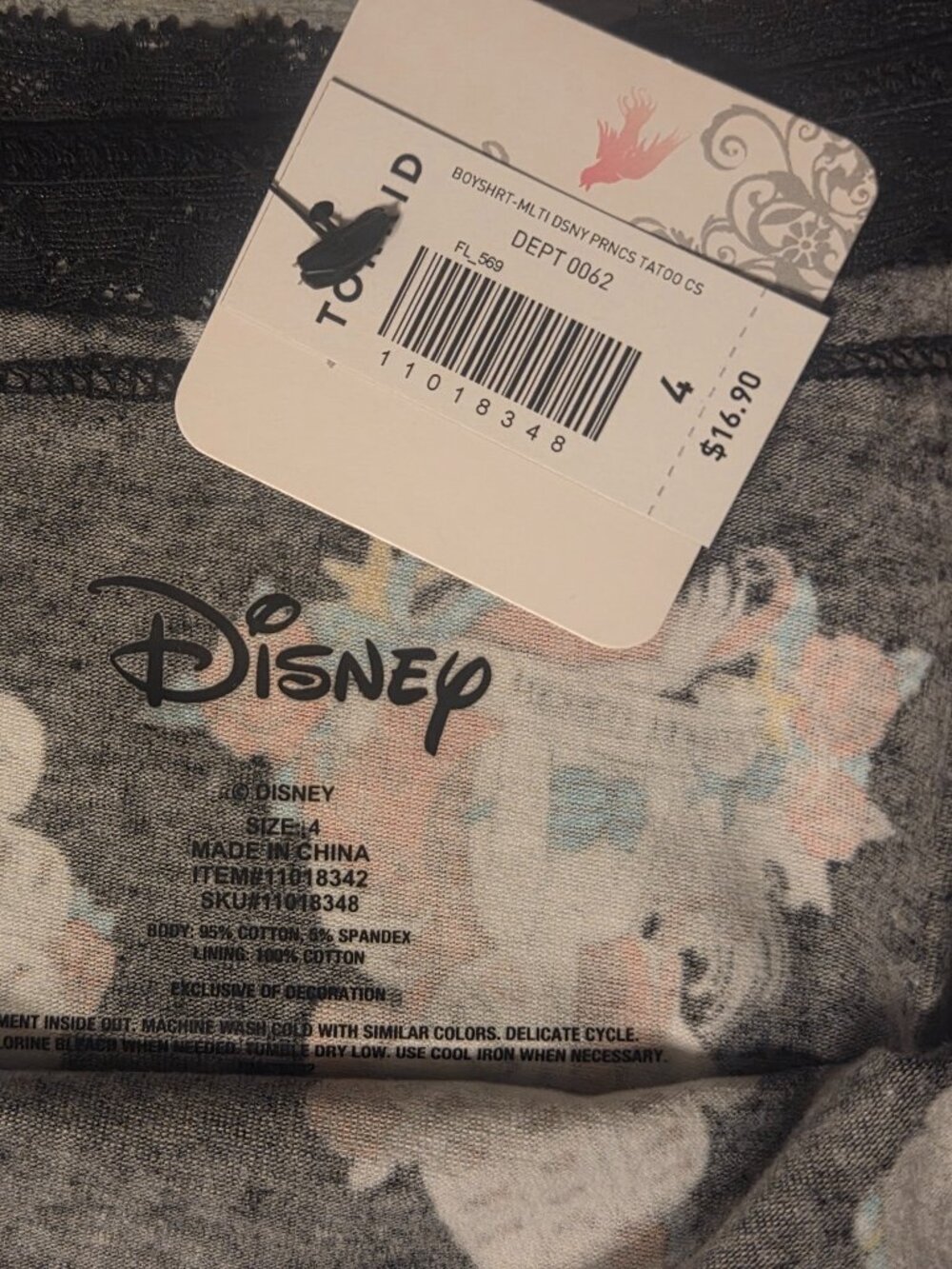 Lot of 6 Torrid Disney Panties Plus Size 4 NWT - Picture 10 of 16